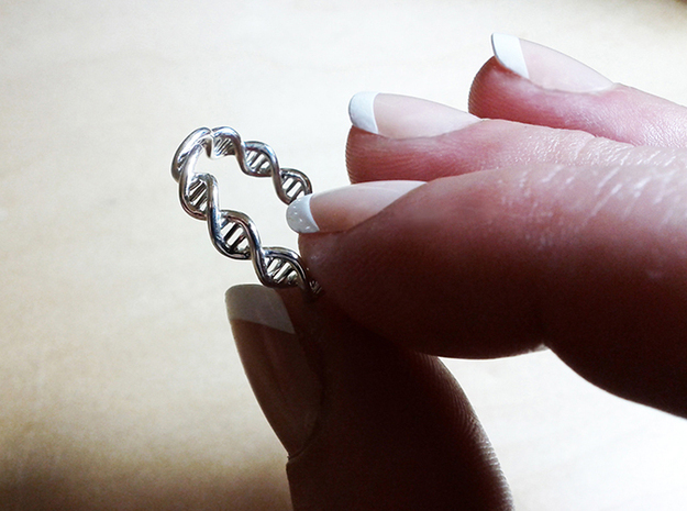 The Ring Of Life DNA Molecule Ring  MADE BY Universe Becoming