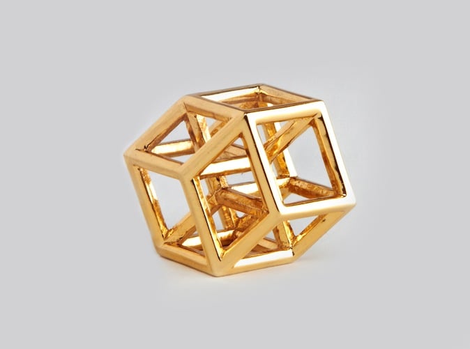 Introducing Gold Plated Brass: Bling it On - Shapeways Blog