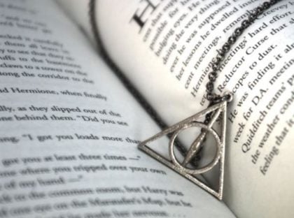 Deathly Hallows Necklace by Fanatic Alley