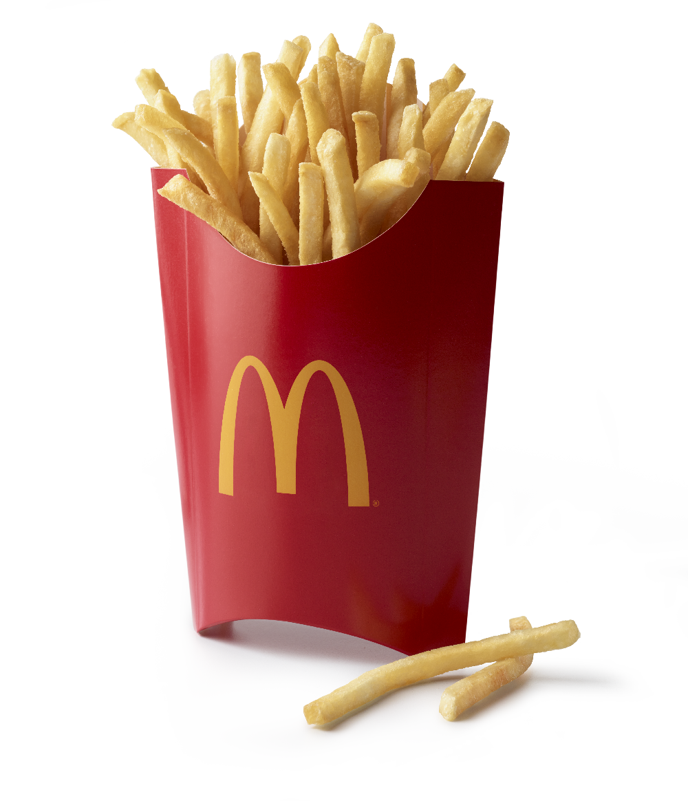 Replica of McDonald's Large French Fries Box